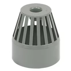 FloPlast Vent Terminal Grey 110mm