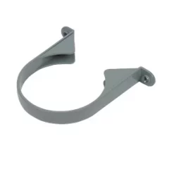 FloPlast Pipe Clips Grey 110mm 5 Pack