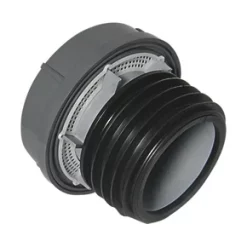 FloPlast Push-Fit Air Admittance Valve Anthracite Grey 110/82mm