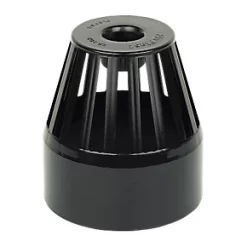FloPlast Vent Terminal Black 110mm
