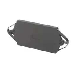 FloPlast Pipe Spacer Bracket Black 110mm 5 Pack