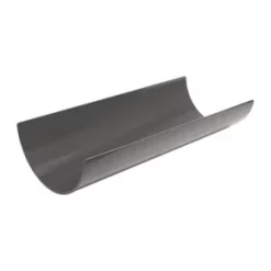 FloPlast RG3AG Half Round Gutter Anthracite Grey 112mm x 3m 6 Pack