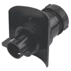 McAlpine Mechanical Pipe Boss Connector Black 40mm