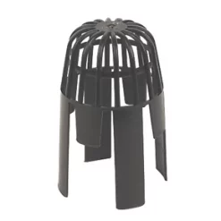 FloPlast Balloon Leaf Guard Black 65-68mm