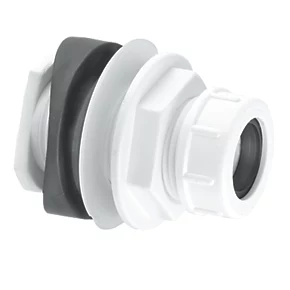 McAlpine Boss Connector White 22mm